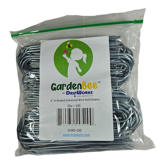 6” U-shaped Garden Staples