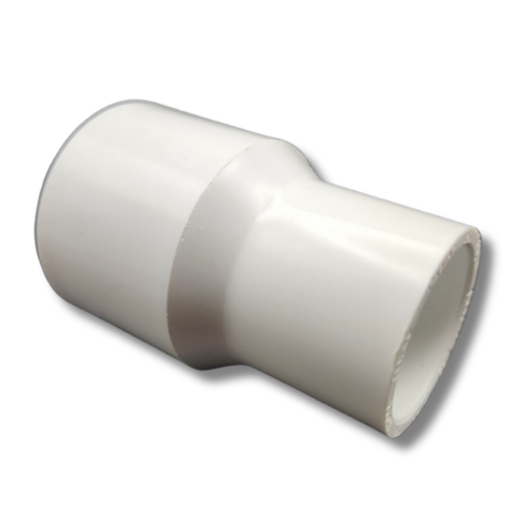 This versatile Dura 1" x 3/4" Schedule 40 Reducing Coupling (MPN 429-131) features Slip x Slip connections for creating a reliable, in-line pipe size reduction.