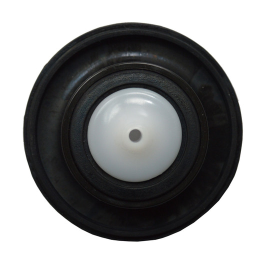 Galcon Valve Replacement Diaphragm top view showing black rubber and center peg MPN: GAKTS5956P0
