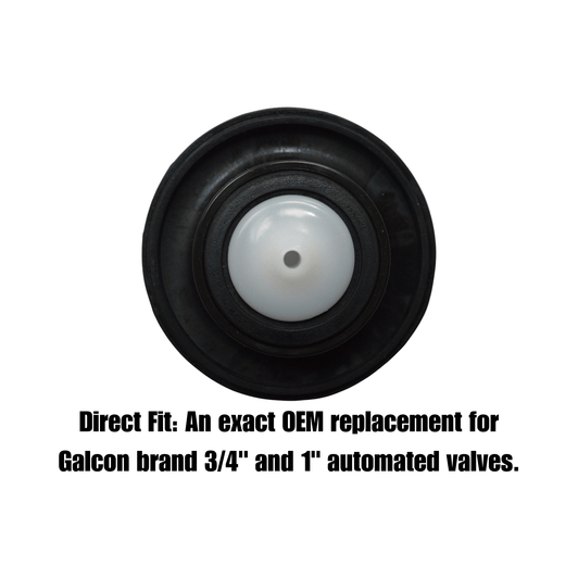 Galcon Valve Replacement Diaphragm exact OEM direct fit infographic MPN: GAKTS5956P0