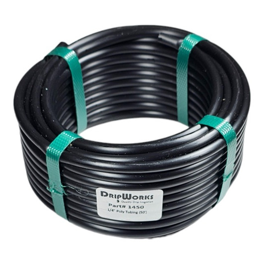 Dripworks Drip Irrigation 1/4” x 50 ft Roll tubing