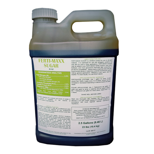 FERTI-MAXX Sugar 3-1-2, 2.5 Gallon
