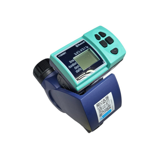 Galcon 11000BT Bluetooth Hose End Timer angled top-down view MPN: GAL1S6G12BT