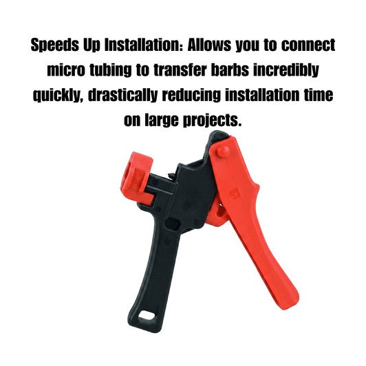 DripWorks Miracle Insert Tool infographic highlighting fast installation