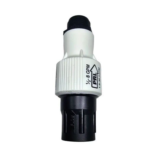 Senninger PRLV-10 Low Flow Pressure Regulator vertical profile for drip systems MPN: PRLV-10