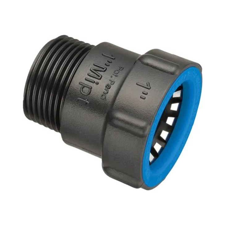 Hydro-Rain Blu-Lock Male Adapter