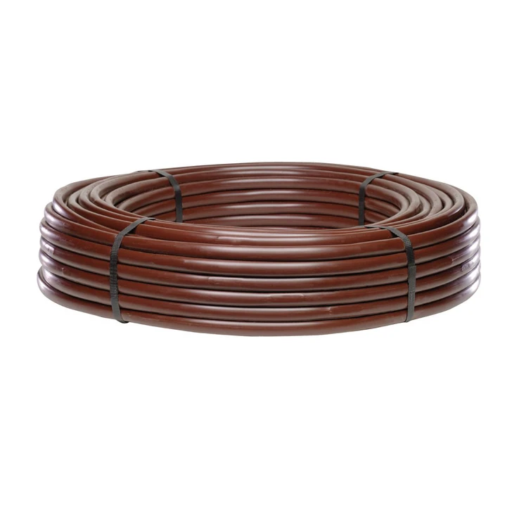 Netafim Techline CV 17mm blank distribution tubing coil for custom drip irrigation systems.