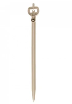 Netafim PC Spray Stake tan color showing top connection point
