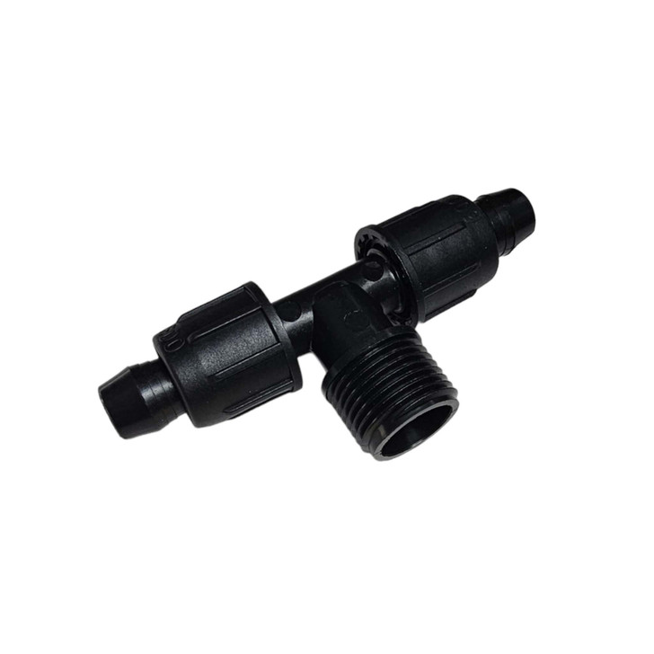 Perma-Loc 1/2" x 3/4" Male Hose Threaded Tee