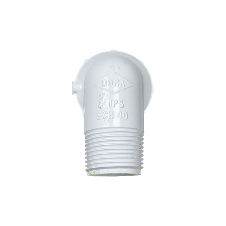 Dura 3/4" PVC Street 90 Degree Elbow MPT x Slip MPN: 412-007