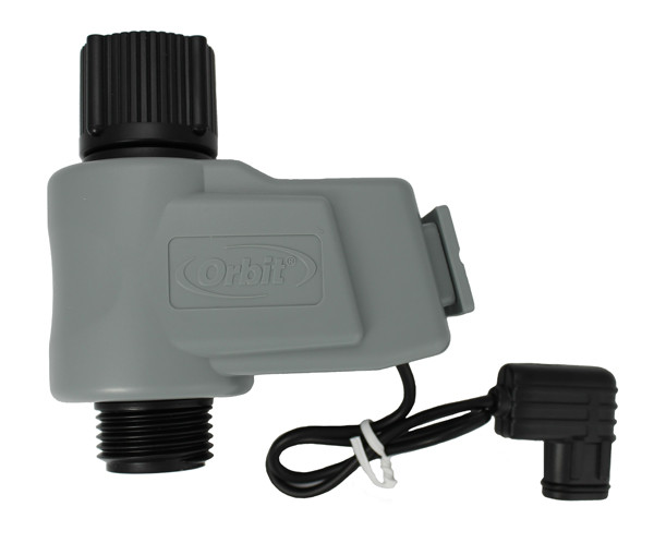 Orbit Add-On Yard Watering Valve front view with connection wire MPN: 58874N
