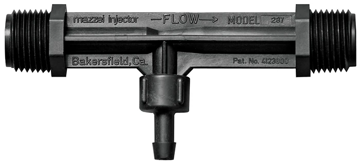 Mazzei fertilizer injector