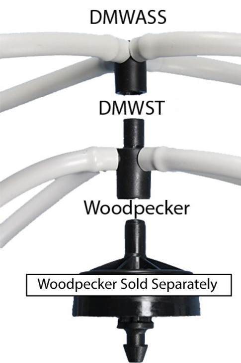 Multi-Outlet Dripper Assembly (DMWST) for Woodpeckers