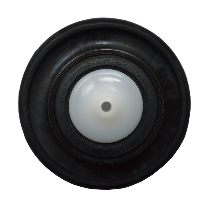 Galcon Valve Replacement Diaphragm top view showing black rubber and center peg MPN: GAKTS5956P0