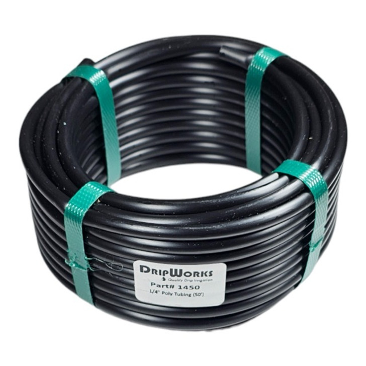 Drip Irrigation 1/4” x 50 ft Roll tubing