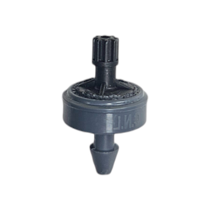 Netafim Woodpecker Jr. Emitter 1 GPH black profile view