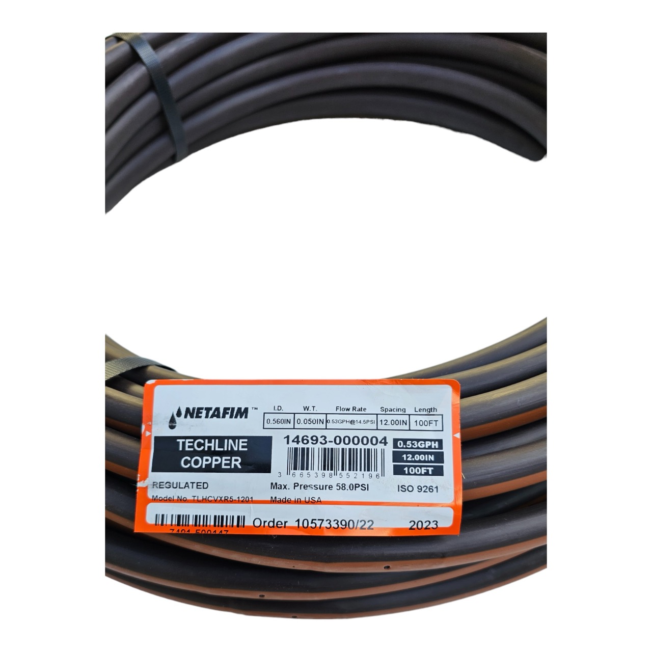 Netafim Techline CV XR 17mm Emitter Tubing