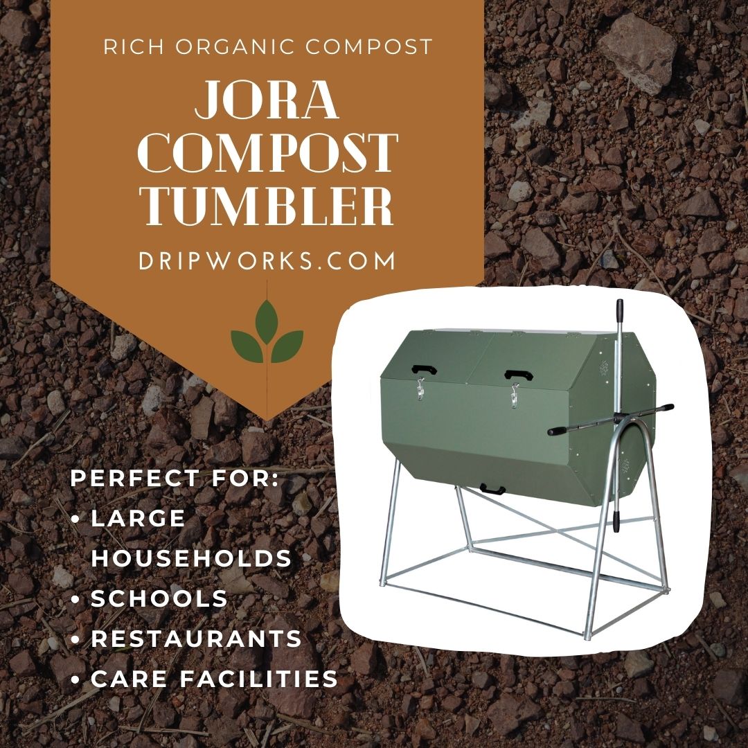 Jora Compost Tumbler (106 Gal) JK 400 - DripWorks