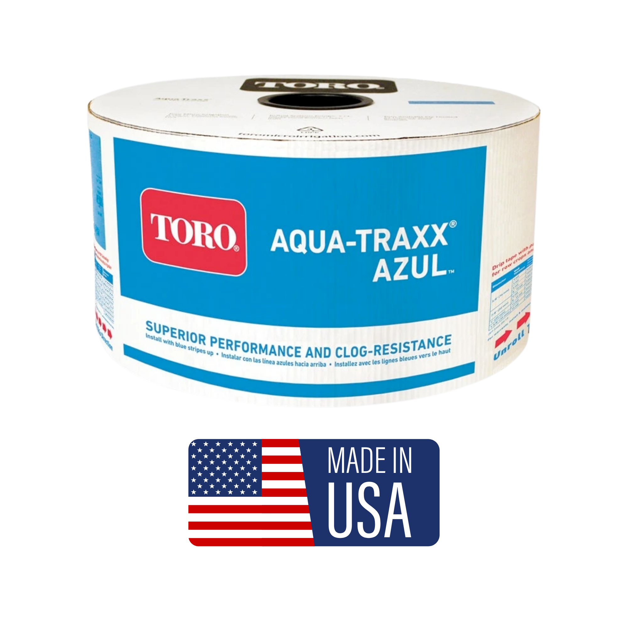 Toro Ag Aqua-Traxx Azul 6 Mil Drip Tape Rolls | DripWorks