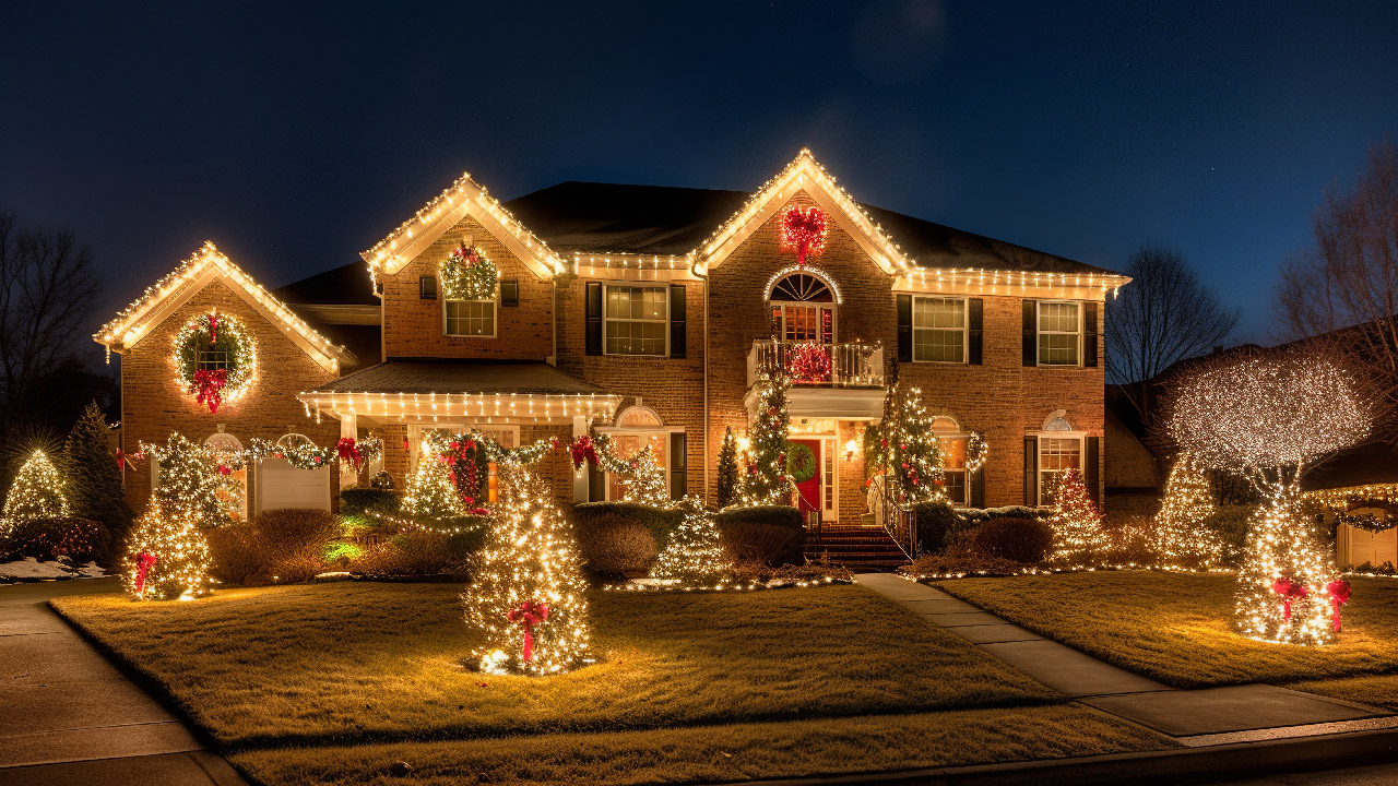 The Best Holiday Lights for Your Roof