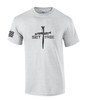 Nail Cross Set Free men's Christian tee - design view 5