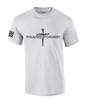 Nail Cross Transformed men's Christian tee - design view 5