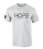 Hope Psalm 42:5 men's Christian tee - design view 3