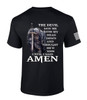 Devil Thought He'd Won men's Christian tee - front graphic
