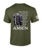 Devil Thought He'd Won men's Christian tee - design view 5