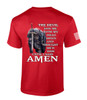 Devil Thought He'd Won men's Christian tee - design view 6