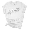Wo In His Presence There Is Joy men's Christian tee - design view 4