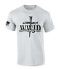 WWJD Nail Cross He Would Love men's Christian tee - design view 3