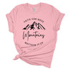 Wo Faith Can Move Mountains men's Christian tee - design view 3