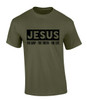 Jesus the Way the Truth the Life men's Christian tee - design view 4