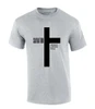 Salvation Cross Jesus Loves You men's Christian tee - design view 6