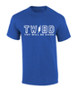 Thy Will Be Done Lighning Bolt men's Christian tee - design view 4