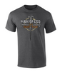 Father's Day Man Of God Crown Cross Husband And Dad men's Christian tee - design view 5