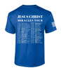 Jesus Miracles World Tour Scripture men's Christian tee - design view 5