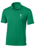 Trenz Shirt Company Mens Christian Polo Embroidered Cross Golf Polo