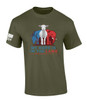 Trenz Shirt Company Mens Christian Tshirt My Hope Is In The Lamb Revelations 7:17 Short Sleeve T-shirt