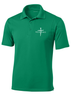 Trenz Shirt Company Mens Christian Polo Embroidered Redeemed Nail Cross Golf Polo