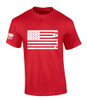 Trenz Shirt Company Mens Christian Tshirt Patriotic American Flag Faith Jesus Short Sleeve T-shirt