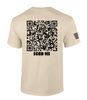 You Are A Gift To This World QR Code men's Christian tee - design view 4