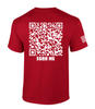 You Are Always Enough, Just As You Are QR Code men's Christian tee - design view 3
