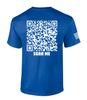 You Are Always Enough, Just As You Are QR Code men's Christian tee - design view 4