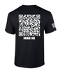 You Have The Power To Change Your Life QR Code men's Christian tee - design view 3