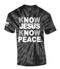Know Jesus Know Peace men's Christian tee - design view 8