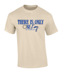 Fear Not There Is Only One King, His Name Is Jesus Design men's Christian tee - design view 5