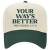Trenz Shirt Company Men's Embroidered Otto Cap 5 Panel Mid Profile Baseball Cap - Your Way's Better