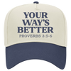 Trenz Shirt Company Men's Embroidered Otto Cap 5 Panel Mid Profile Baseball Cap - Your Way's Better